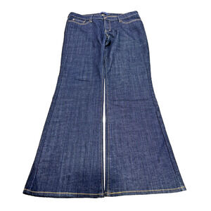 Levi’s Slight Curve Classic Boot Cut Jeans Women 14 Blue Stretch Denim